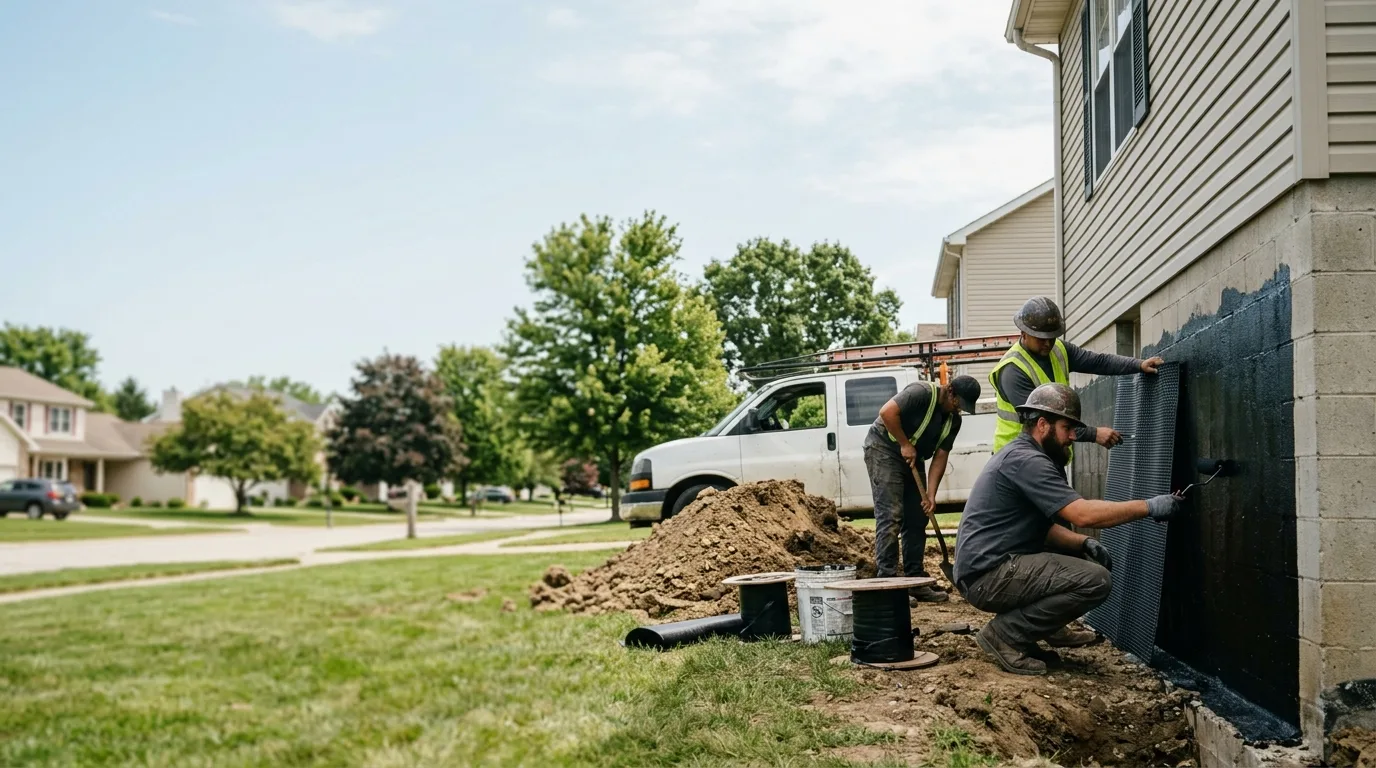 Basement Waterproofing in West Jefferson, OH near me
